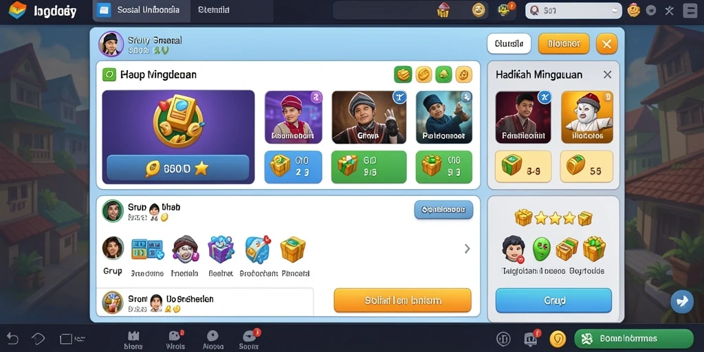 Sistem bonus harian yang menarik perhatian.