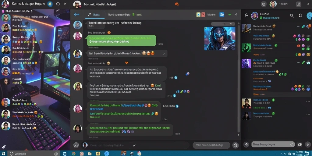 Fitur kustomisasi avatar yang menyenangkan.