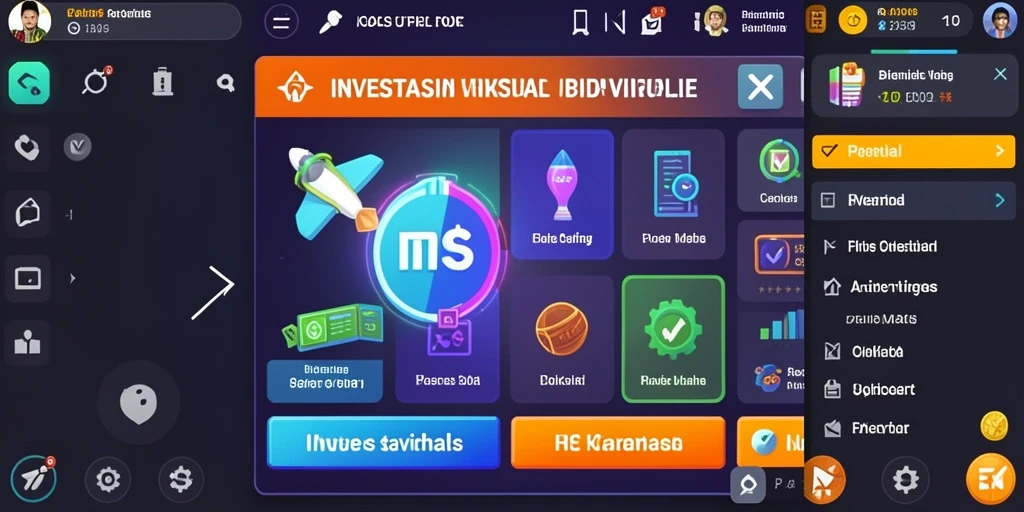 Fitur komunitas untuk berinteraksi dengan pemain lain.