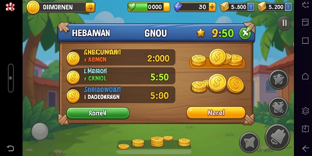 Pengalaman permainan yang aman dan menyenangkan.