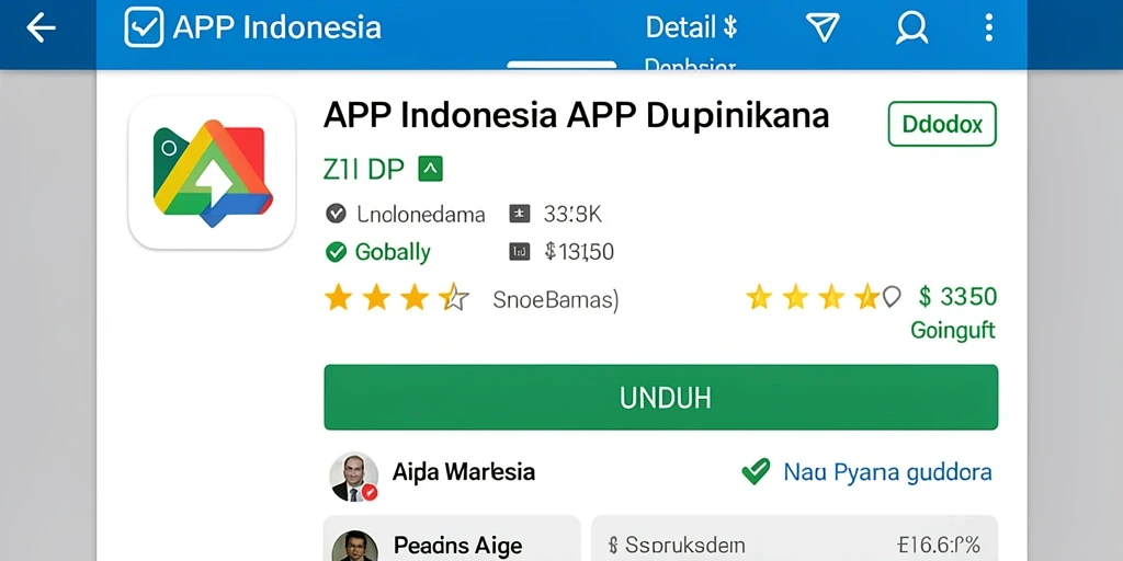 Layar permainan yang menampilkan grafik memukau.