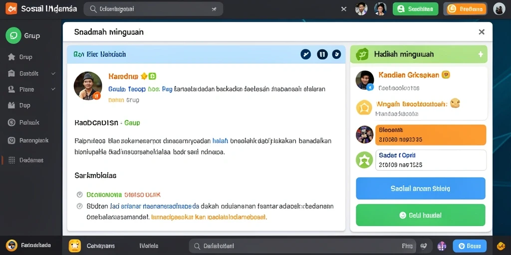 Desain grafis yang memukau dan modern.